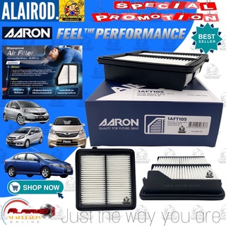 AARON กรองอากาศ HONDA CITY JAZZ GE ปี 2009-2013 BRIO FREED / 17220-RB6-Z00 ซิตี้ แจ๊ส บริโอ ฟรีด