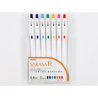 ปากกา Sarasa R! ( เซ็ท 7 ด้าม) จำนวน 1 เซ็ท