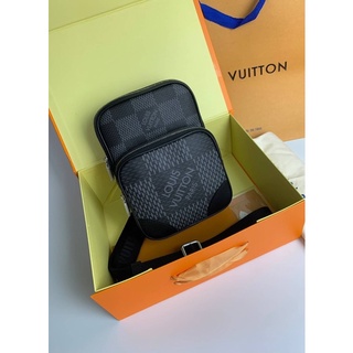 กระเป๋าแบรนด์เนม กระเป๋าสะพายข้างผู้ชาย Louis Vuitton Amazone Slingbagงานดีสุด