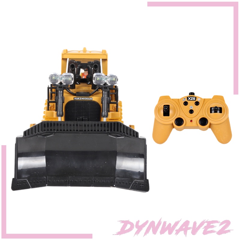 dynwave2-ของเล่นเครื่องเล่นเสียงไฟฟ้า-rc-bulldozer-light-amp-เครื่องยนต์ขับเคลื่อนรถยนต์