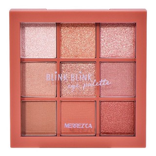 อายแชว์โดว์ โทนน้ำตาล เบอร์ 01 ทาตา เมอเรสก้า บลิ๊ง บลิ๊ง อาย พาเลท Merrezca blink blink eye palette