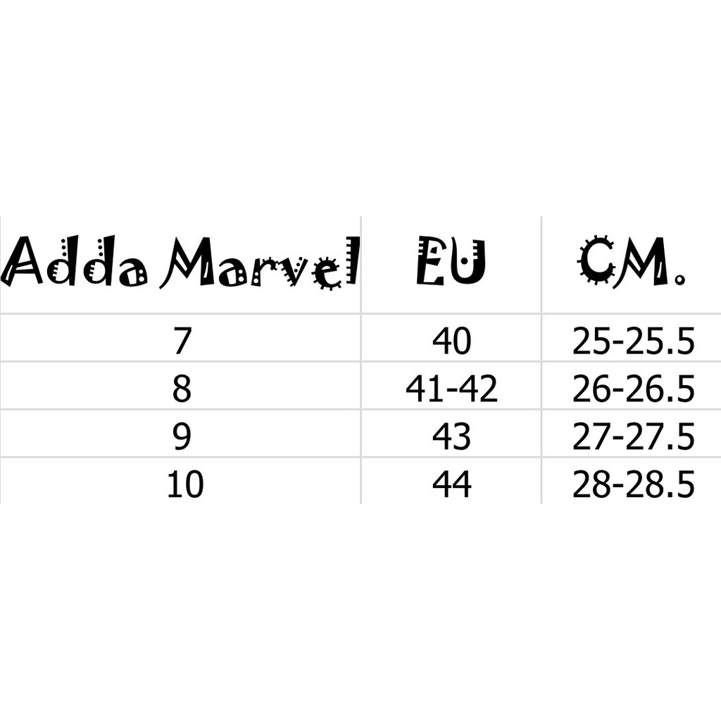 ภาพสินค้า*แบรนด์แท้*ADDA Marvel รองเท้าแตะชาย รองเท้าแตะลำลองแบบสวม รุ่น 82R07M1 (ไซส์ 7-10) จากร้าน champtiara บน Shopee ภาพที่ 1