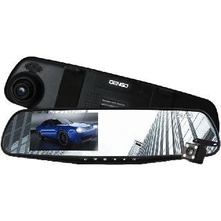DENGO Auto Rover Deluxe Edition กล้องติดรถยนต์ อัปเกรดความชัด 1080p FHD+ จอซ้าย-เลนส์ขวา กล้องติดรถ 2 กล้องหน้า-หลัง กล้องรถ กระจกมองหลังตัดแสง ประกัน 1 ปี