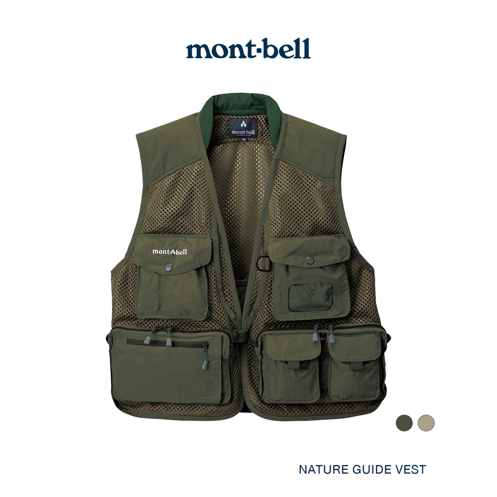 Montbell เสื้อกั๊ก รุ่น 1103299 Nature Guide Vest | Shopee Thailand