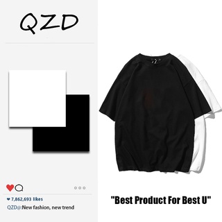 เสื้อแฟชั่นผญ2022 อื่นๆ - Unisex Quick Drying เสื้อยืดสีสบายขนาดบวกคอกลมธรรมดา TSHIRT