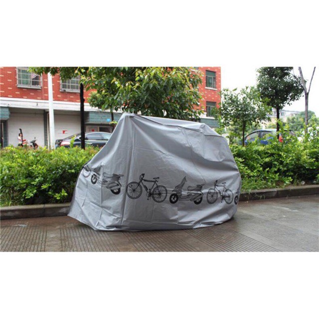 buybuytech-bike-cover-ผ้าคลุมรถจักรยาน-ผ้าคลุมรถ-ผ้าคลุมรถมอเตอร์ไซค์