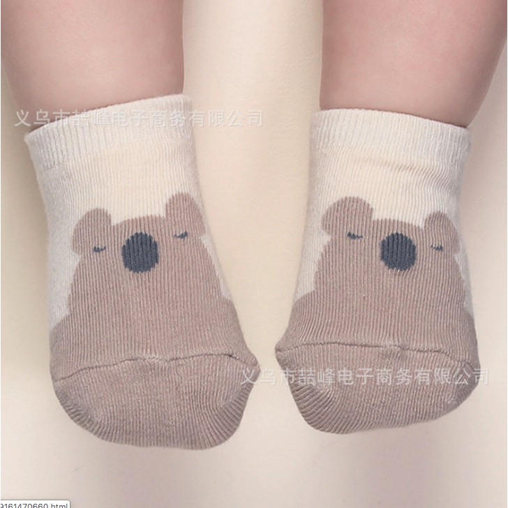 ภาพสินค้าถุงเท้าเด็ก (Sk19) - ถุงเท้าข้อสั้น หน้าสัตว์ 6 ลาย จากร้าน babycheap.thing บน Shopee ภาพที่ 4