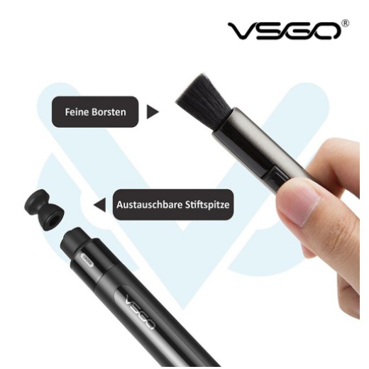 vsgo-power-switch-lens-cleaning-pen-v-p03e-ปากกาทำความสะอาดกล้อง-หัวคาร์บอน-และแปรงสำหรับทำความสะอาดเลนส์
