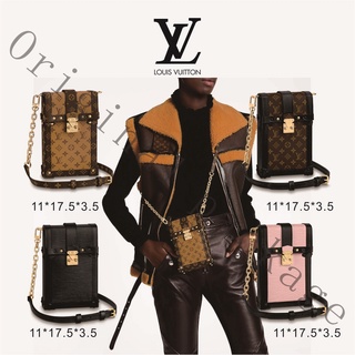 Brand new authentic Louis Vuitton TRUNK VERTICAL chain bag