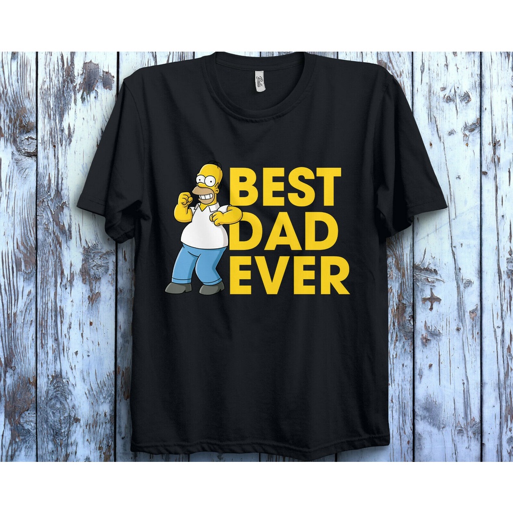 t-shirt-เสื้อยืด-พิมพ์ลาย-homer-simpson-best-dad-ever-fathers-day-สําหรับผู้ชาย-และผู้หญิงs-5xl