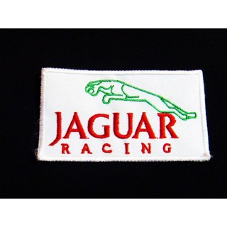 JAGUER RACING จากัวร์ ป้ายติดเสื้อแจ็คเก็ต อาร์ม ป้าย ตัวรีดติดเสื้อ อาร์มรีด อาร์มปัก Badge Patches