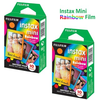 ภาพหน้าปกสินค้าแผ่นฟิล์มสีรุ้งสำหรับ Fuji 7S 8 9 11 25 Instant Camera SP-1 SP-2 ที่เกี่ยวข้อง