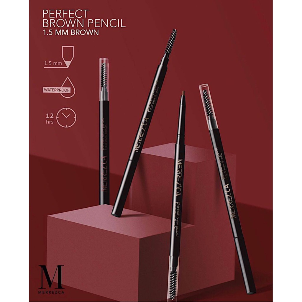 merrezca-merrezca-perfect-brow-pencil-เมอร์เรซกา-ดินสอเขียนคิ้ว-หัวเล็กมากสุด-ถึง-1-5-มม