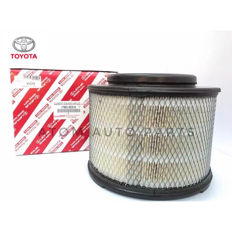 แท้ศูนย์-toyota-กรองอากาศ-vigo-fortuner-รหัสแท้-17801-0c010