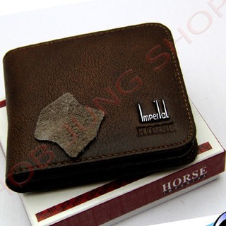 กระเป๋าสตางค์ Horse Imperial Wallet กระเป๋าสตางค์หนังแท้100%