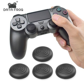 ราคาData FROG แผ่นยางซิลิโคนครอบปุ่มกดนิ้วหัวแม่มือ สําหรับจอยเกม PS4 Xbox One 4 ชิ้น