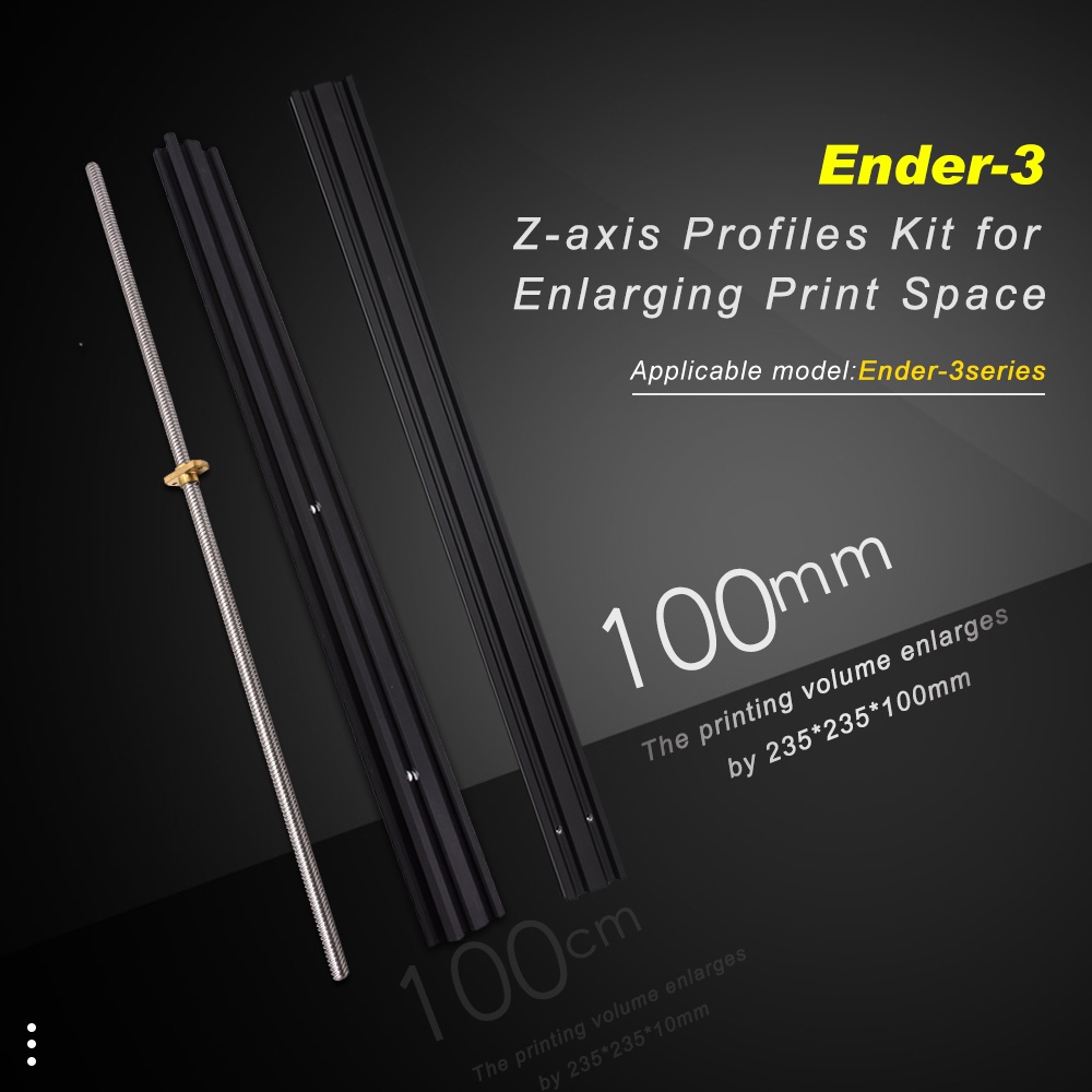 2040 Profiles Lead Screw Tnut Ender3 Zaxis Extension Profiles Kit