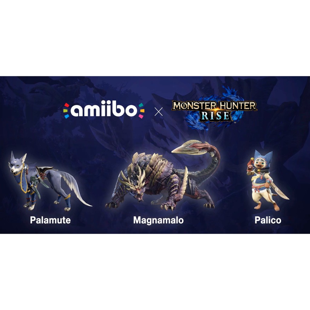 ภาพหน้าปกสินค้าamiibo Monster Hunter Rise จากร้าน amiiboshop บน Shopee