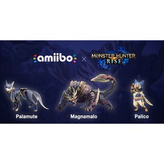 ภาพขนาดย่อของภาพหน้าปกสินค้าamiibo Monster Hunter Rise จากร้าน amiiboshop บน Shopee