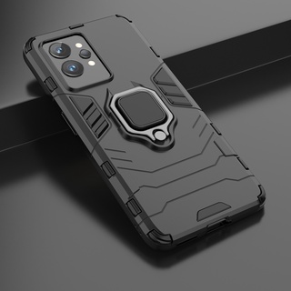 Realme GT2 Pro เคสกันกระแทก Realme GT 2 Pro ที่วางแหวนนิ้ว แข็ง PC เคสโทรศัพท์ เกราะ