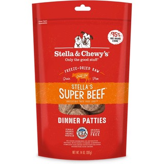 อาหารสุนัข Stella &amp; Chewy’s Dinner Patties สูตร เนื้อวัว ขนาด 397 g