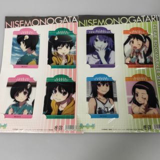 ภาพหน้าปกสินค้าNISEMONOGATARI   Clear Bookmarker Set ที่เกี่ยวข้อง