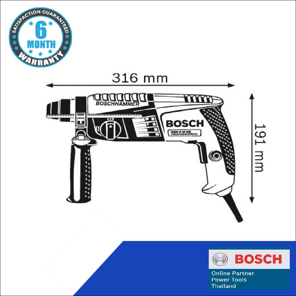 bosch-gbh-2-18-re-สว่านโรตารี่-ระบบ-sds-plus-บ๊อช-professional-สว่านไฟฟ้า-สว่าน