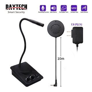 🔥ส่งไวจากไทย🔥Daytech ลำโพงอินเตอร์คอม Intercom พร้อมสายต่อยาว 10 ม สำหรับร้านค้า/สถานี/สำนักงาน WI08