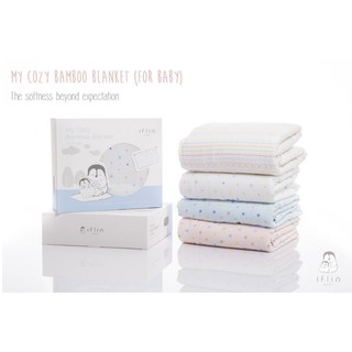 ภาพหน้าปกสินค้าส่งฟรี ผ่อน0% Iflin Baby - My Cozy Bamboo Blanket (for Baby) ผ้าห่มใยไผ่ สำหรับเด็กแรกเกิด #1ผืน ที่เกี่ยวข้อง