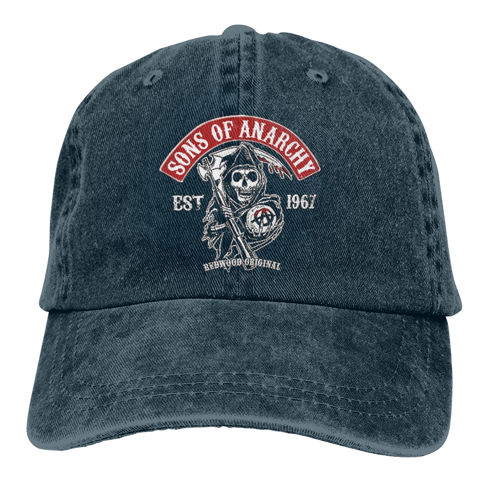 Zaijiao หมวกเบสบอล ลาย Sons Of Anarchy Soa Redwood Neuf Taille Motard ...