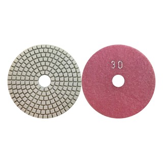 ภาพหน้าปกสินค้าใบขัดน้ำ เบอร์ 30 (ขาว) WET POLISHING PADS NUMBER 30 (WHITE) Marble tools Granite tools Tile tools ที่เกี่ยวข้อง