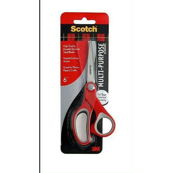 scotch-multi-purpose-3m-กรรไกรสก๊อตซ์-ด้ามจับนุ่ม-1-อัน