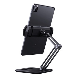 Aluminum Tablet Stand Desktop Phone Tablet Holder Stand Flodable Adjustable 5-13inch Tablet Phone Desktop Mount for iPad