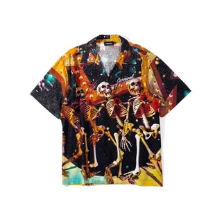 ภาพขนาดย่อของสินค้าCARNIVAL X GRATEFUL DEAD SKULL PARTY HAWAII SHIRT MULTICOLOR