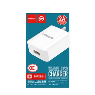 หัวชาร์จ อแดปเตอร์ รุ่น HKL-USB2920 JOYROOM Wall charger ชาร์จเร็ว ใช้กับสายชาร์จ USB