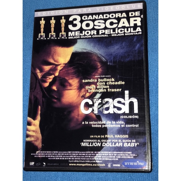 CRASH sandra bullock don cheadle matt dillon brendan fraser crash dvd ...