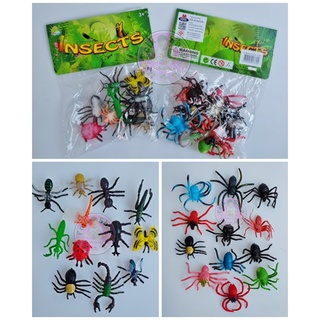 โมเดลแมลง-จิ๋ว (Insects) &gt; มี 2 แบบ