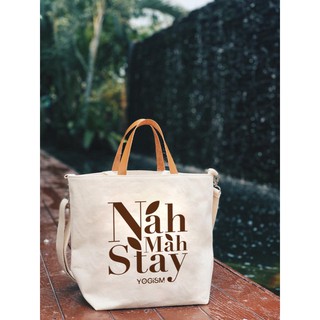 กระเป๋า Canvas Bag : Nah Mah Stay by YOGISM ACTIVE