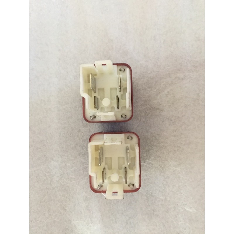 รีเลย์ไฟหน้าไมตี้-toyota-denso-ae100-st190-12v-4ขา-สีแดง-แท้ญี่ปุ่น-มือ2