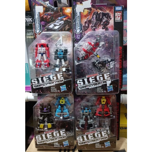 Transformers SIEGE War For Cybertron TRILOGY เลือกแบบด้านในคะ | Shopee ...