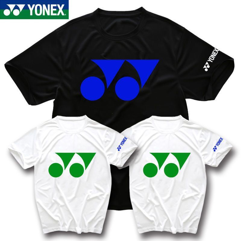 yonex-ใหม่-เสื้อยืดลําลอง-แขนสั้น-ดูดซับเหงื่อ-แห้งเร็ว-ระบายอากาศ-สําหรับผู้ชาย-และผู้หญิง-เหมาะกับการเล่นกีฬา-แบดมินตัน