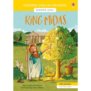 DKTODAY หนังสือ USBORNE READERS STARTER:KING MIDAS (free online audio British English and American English)