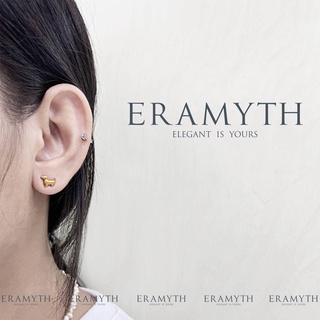 Eramyth jewelry ต่างหูปักก้าน เงินแท้ 92.5% น้องหมา ฟ่นทราย สไตล์เกาหลี สินค้ามาตรฐานส่งออก