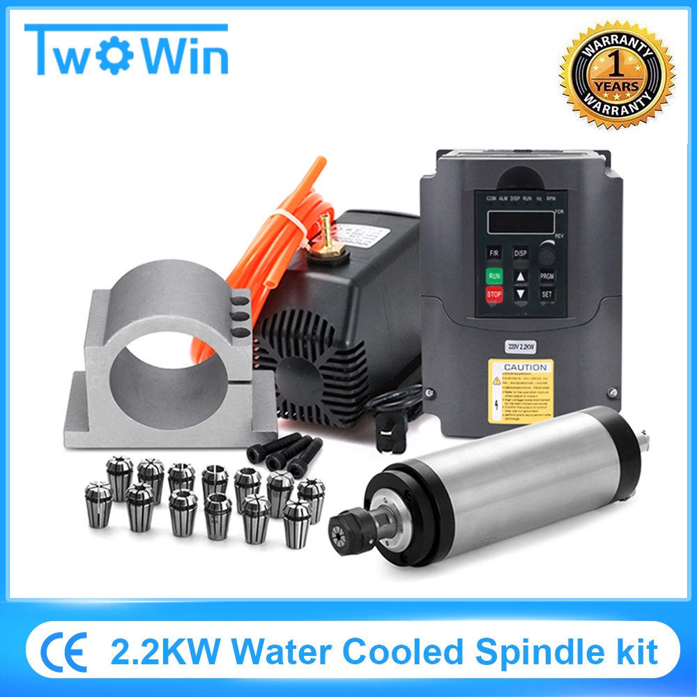 1-5kw-2-2kw-water-cooled-spindle-110v-220v-inverter-65-80mm-clamp-water-pump-5m-pipe-13pcs-er20-er11-for-cnc-woo