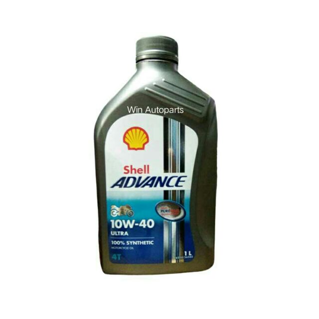 Shell advance 4T ultra สังเคราะห์ 100% 10w/40 ขนาด 1 ลิตร | Shopee Thailand