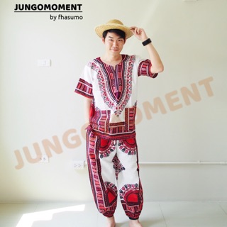 สินค้า กางเกงขาจั๊ม สไตล์โบฮีเมียน ( Jungo jogger plant ) (ลด 80- ลูกค้าใหม่ code : NEWJUNG0000)