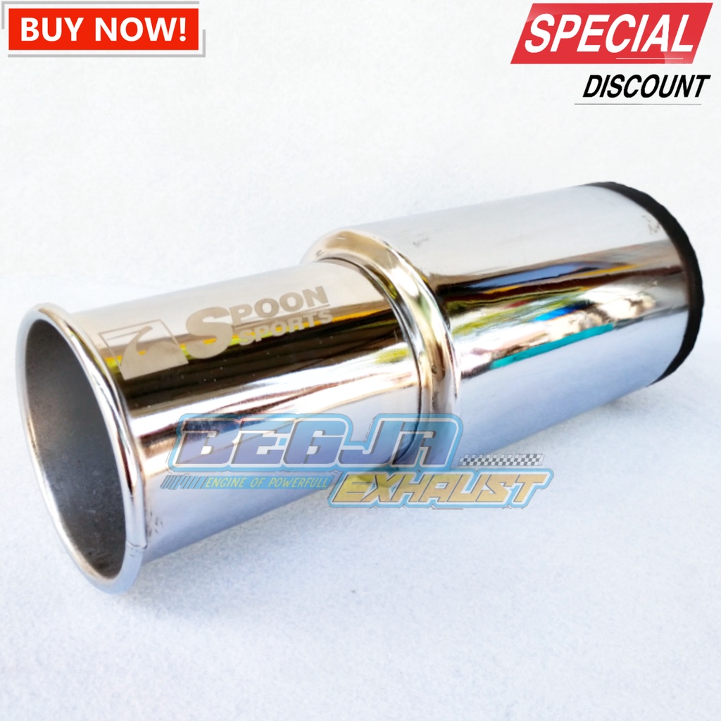 รถ CHROM RACING SPOON อเนกประสงค์ EXHAUST | Shopee Thailand