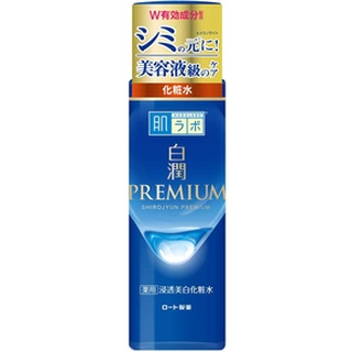 Hada Labo Shirojun Premium Medicinal Penetration Whitening Toner 170 มล(ขวดน้ำเงิน) เน้นผิวกระจ่างใส