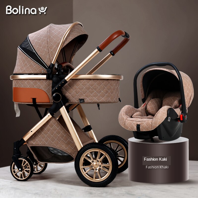 ภาพหน้าปกสินค้าBaby 3 IN 1 Baby's Baby, Baby's Pram Trolley, Newborn's Folding Bike, Can Be Used As A Seat จากร้าน 1oa4lnmer7 บน Shopee
