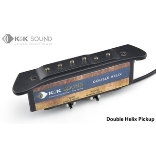 ปิ๊กอัพ K&K Double Helix | Magnetic soundhole pickup with phase and tone switch